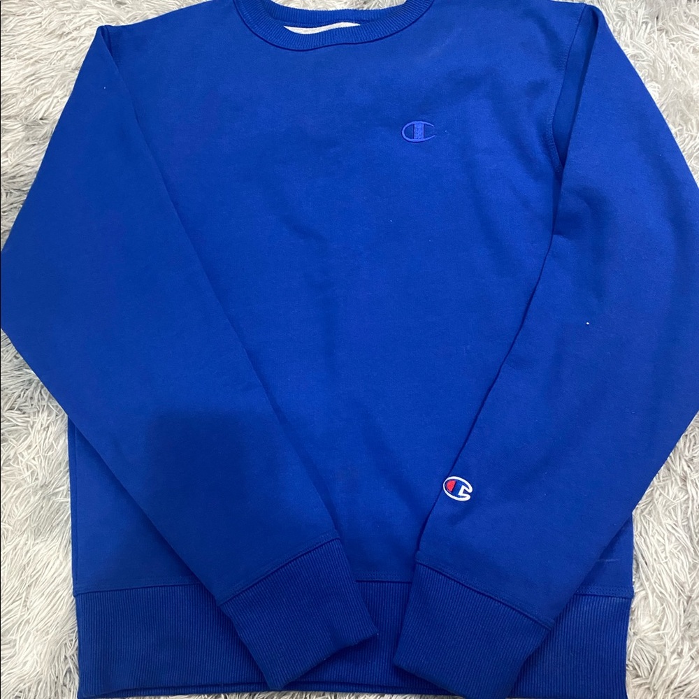 Champion blue sweater